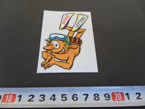 sticker strip pickup letters zwemmen duiken, Verzamelen, Stickers, Zo goed als nieuw, Bedrijf of Vereniging, Ophalen