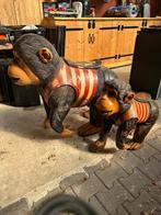 Houten Apen Beelden Set - Handgesneden Decoratie Kunstobject, Antiek en Kunst, Kunst | Beelden en Houtsnijwerken, Ophalen