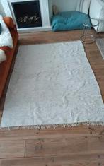 Mooi wit kleed / tapijt / vodden kleed / vloerkleed, Ophalen, Wit, 200 cm of meer, Zo goed als nieuw