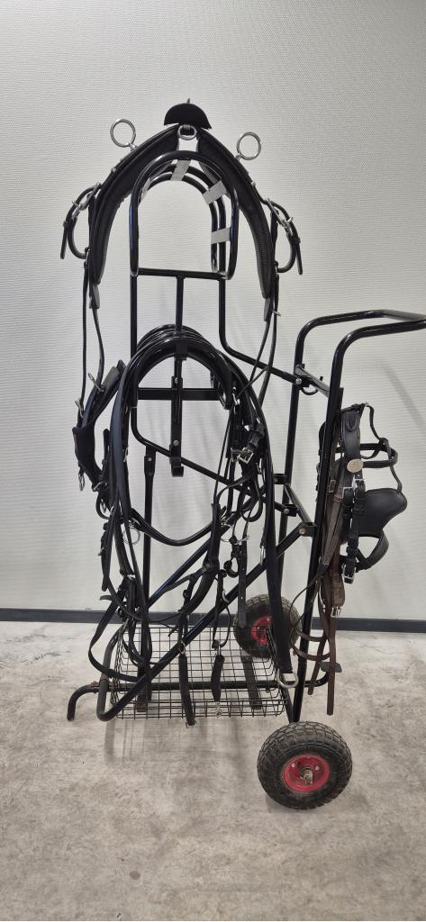 Sam enkelspan mentuig Cob/pony, Dieren en Toebehoren, Paarden en Pony's | Hoofdstellen en Tuigage, Zo goed als nieuw, Overige soorten