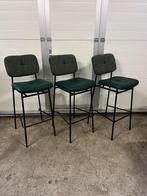 3 stuks luxe horeca restaurant barkrukken Satelliet, Ophalen, 60 tot 90 cm, Zo goed als nieuw, Metaal