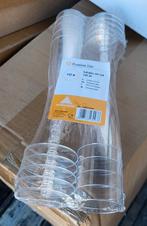 Partij disposable champagne glazen sekt glazen per, Glas of Glazen, ., Nieuw, Glas