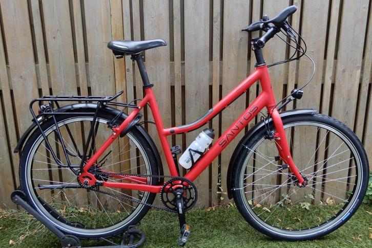 Santos Travel Lite 57 Cm Rohloff+Son+Magura Riemaandrijving, Fietsen en Brommers, Fietsen | Tandems, Zo goed als nieuw, Minder dan 10 versnellingen