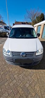 Volkswagen Caddy Benzine  1.4 55KW combi 2005 Wit, Auto's, Voorwielaandrijving, 65 €/maand, Stof, 4 cilinders
