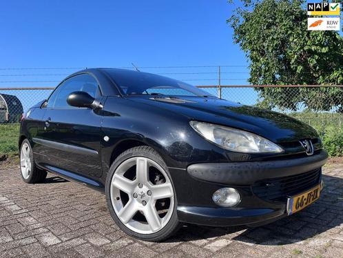 Peugeot 206 CC 2.0-16V Cabriolet Leder, Auto's, Peugeot, Bedrijf, Te koop, ABS, Airbags, Centrale vergrendeling, Elektrische buitenspiegels