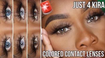 Just4Kira gekleurde soft contactlenzen beschikbaar voor biedingen