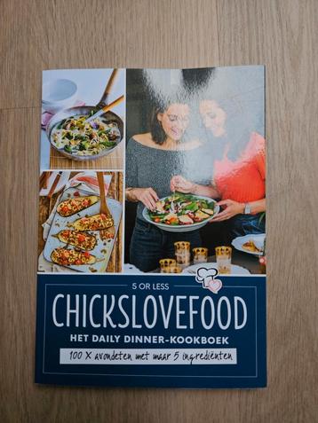 Chickslolovefood - Kookboek met 5 ingrediënten beschikbaar voor biedingen