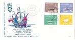 FDC Onze Vloot afdeling Curacao 1967 - Nederlandse Antillen, Postzegels en Munten, Postzegels | Eerstedagenveloppen, Rest van de wereld