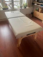 Draagbare inklapbare massagetafel, extra breed, Sport en Fitness, Massageproducten, Ophalen, Zo goed als nieuw, Massagetafel
