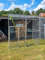 Aluminium voliere kooi uitvliegkooi kattenren, Ophalen, Gebruikt, Aluminium, Volière