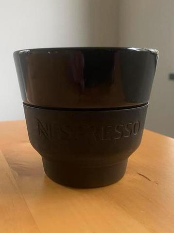 Cappuccinokopje Nespresso Touch zwart porselein beschikbaar voor biedingen
