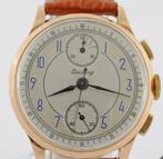 Horloge: Breitling Chronograaf 1947–18K Roségoud–Venus 170, Sieraden, Tassen en Uiterlijk, Horloges | Antiek, Met bandje, Breitling