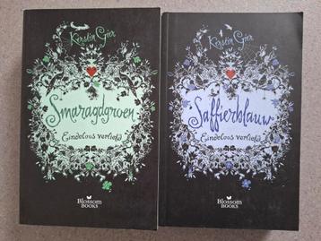 Kerstin Gier - Eindeloos verliefd - Saffierblaw/Smaragdgroen beschikbaar voor biedingen