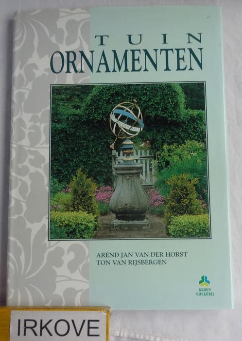 TUIN ORNAMENTEN * Arend Jan van der Horst *, Boeken, Wonen en Tuinieren, Zo goed als nieuw, Tuinieren en Tuinplanten, Verzenden