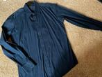 Antony Morato slim fit overhemd donker blauw mt. XXL, Kleding | Heren, Ophalen of Verzenden, Zo goed als nieuw, Blauw, Overige halswijdtes