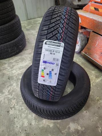 2 x 195/65/15 Continental Allseasons Nieuw 150,- ALL IN! beschikbaar voor biedingen