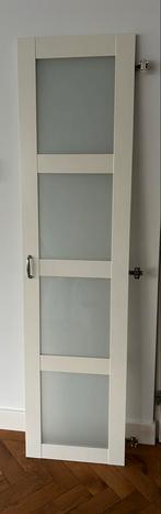 Deur met scharnieren voor pax kast ikea bergsbo, Doe-het-zelf en Verbouw, Ophalen, Minder dan 80 cm, Overige typen, Minder dan 200 cm
