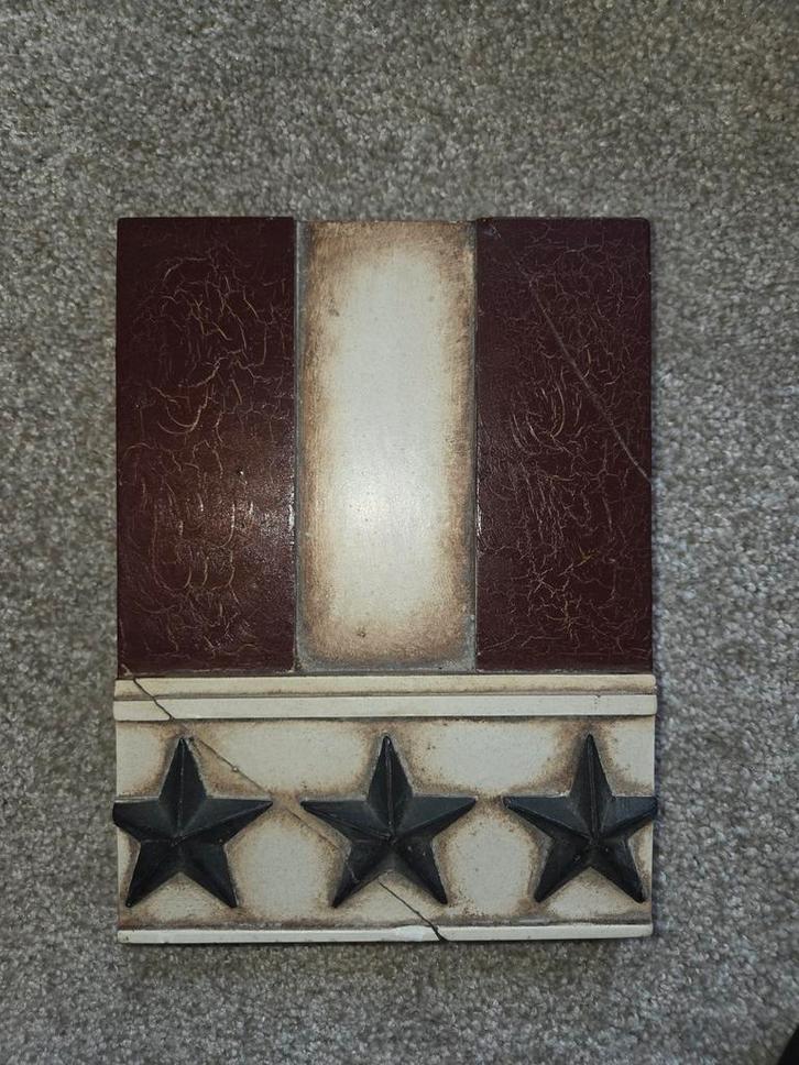 Sid Dickens Memory Block met sterren, Huis en Inrichting, Woonaccessoires | Wanddecoraties, Nieuw, Ophalen of Verzenden