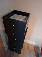 3 x 2 Lade inzet kallax expedit ikea zwart, Ophalen