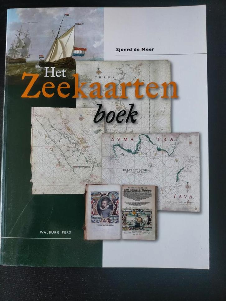 S. de Meer - Het zeekaartenboek, Boeken, Geschiedenis | Vaderland, Zo goed als nieuw, Ophalen of Verzenden