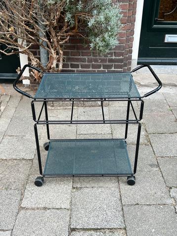 Vintage Ikea barcart Niels Gammelgaard postmodern zwart beschikbaar voor biedingen