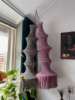Gehaakte Fishermanslamp bloemen bohemian lamp, Ophalen of Verzenden, Nieuw, Haken, Overige typen