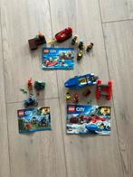 Lego City Brandweer/Bergpolitie sets 60170, 60176 en 60106, Ophalen of Verzenden, Zo goed als nieuw, Complete set, Lego