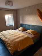 Boxspring 3 jaar oud 200x210 inclusief tempur matrassen., Ophalen, Zo goed als nieuw, Tweepersoons