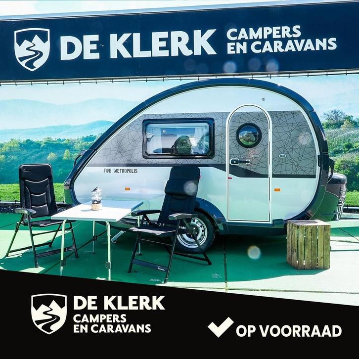 Tab 320 RS Metropolis (bj 2025), Caravans en Kamperen, Caravans, Bedrijf, 500 - 750 kg, Overige merken, 5 tot 6 meter