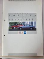 Autofolder Chevrolet Corsica/ Pontiac Grand Prix, Ophalen of Verzenden, Zo goed als nieuw, Chevrolet