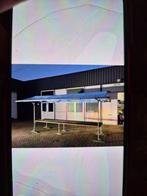 Marktkraam met witte  luifel 4meter bieden, Ophalen of Verzenden