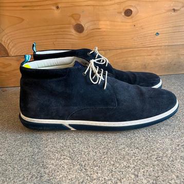 Floris van Bommel heren schoenen – blauw suède (maat 45) beschikbaar voor biedingen