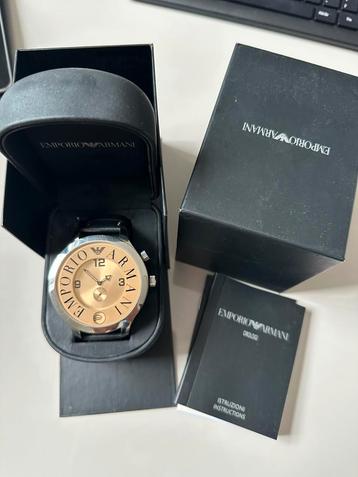 Emporio Armani XL horloge uit 2006. beschikbaar voor biedingen