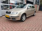 Skoda Fabia 1.4 55KW 2005 Beige, Auto's, Voorwielaandrijving, 74 pk, Zwart, 4 cilinders