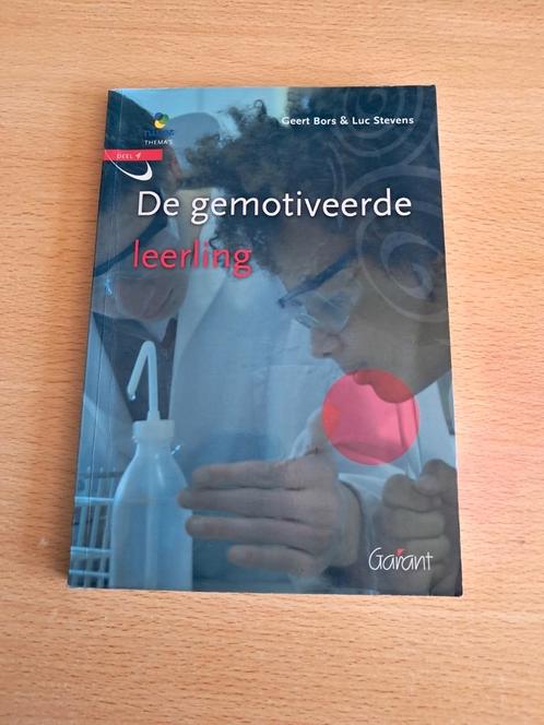 Luc Stevens - De gemotiveerde leerling, Boeken, Wetenschap, Zo goed als nieuw, Ophalen of Verzenden