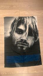 Nirvana vlag/ kurt Cobain vlag, Verzamelen, Muziek, Artiesten en Beroemdheden, Ophalen of Verzenden, Nieuw, Poster, Artwork of Schilderij