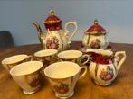 Vintage koffie thee servies fraginard scènes, Antiek en Kunst, Verzenden