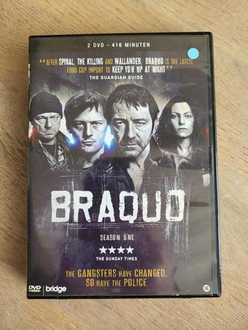 DVD Braquo seizoen 1 en seizoen 2 (afle 5-8) BBC beschikbaar voor biedingen