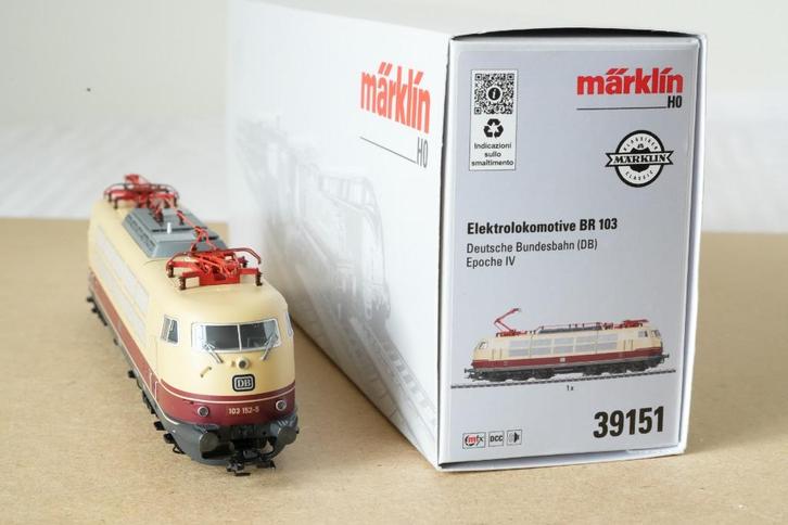 Marklin loc 39151 BR103 TEE, Hobby en Vrije tijd, Modeltreinen | H0, Nieuw, Locomotief, Wisselstroom, Märklin, Ophalen