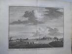 69-72*/ Stad Brouwershaven vanaf de dijk gezien  Gravure, Antiek en Kunst, Ophalen of Verzenden