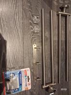 Tiger RVS Handdoekhaken Set + Extra Haken, Ophalen of Verzenden, Zo goed als nieuw