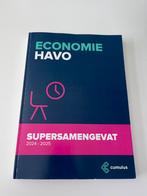 Economie HAVO Oefenboek supersamengevat - Zo goed als nieuw!, Ophalen of Verzenden, Zo goed als nieuw, HAVO, Economie