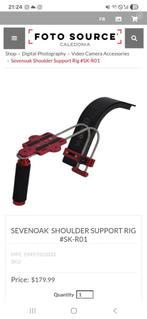 Sevenoak camera shoulder mount, Ophalen of Verzenden, Zo goed als nieuw, Overige typen