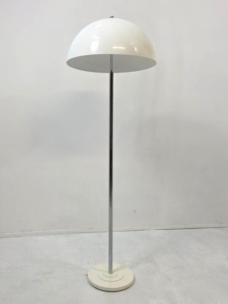 Mushroom vloerlamp Duits Bauhaus stijl jaren 60, Huis en Inrichting, Lampen | Vloerlampen, Gebruikt, 150 tot 200 cm, Kunststof