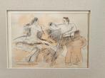 Kees Maks  Uniek werk  Aquarel, Antiek en Kunst, Ophalen