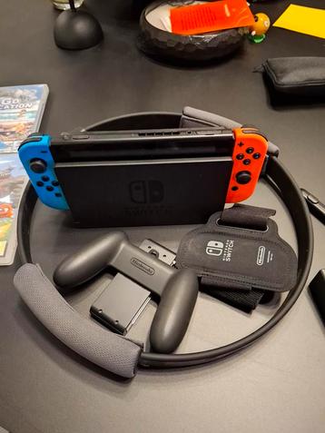 Nintendo Switch met Ring Fit Adventure + Games beschikbaar voor biedingen