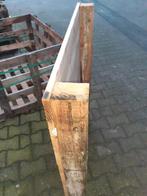 Vlonderpallet
80 x 105 cm 
Liggers 6.5 x 8cm 
18 stuks, Doe-het-zelf en Verbouw, Hout en Planken, Ophalen, Zo goed als nieuw, 50 mm of meer