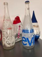 4 EVIAN jaarflessen limited edition, Ophalen of Verzenden, Zo goed als nieuw, Overige typen