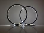 2x Vintage design tafellampen tubelights  retro, Gebruikt, Ophalen of Verzenden, Nvt, Nvt