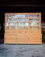 Grote & Hoge teakhouten schoolkast | Xxl buffetkast #2578, Niet ingevuld, Gebruikt, Met deur(en), 200 cm of meer